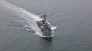 USS Carney (DDG 64) Transits from Yorktown to Mayport