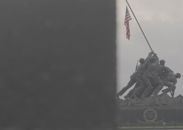 Marine Corps Mounted Color Guard East Coast Tour (B-Roll)