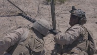 3rd LAR and 1st CEB Marines conduct a live-fire demo range
