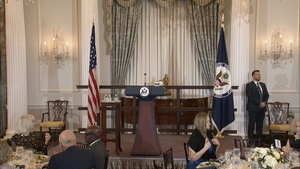 Secretary of State Antony J. Blinken delivers remarks at a gala honoring the United States Foreign Service at the Department of State