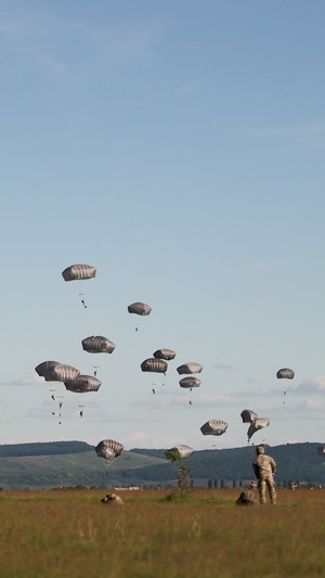 82nd Airborne Division Participates in Swift Response 24 in Romania Highlights Vertical