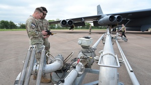 Bomber Task Force 24-3 Maintenance Ops B-Roll