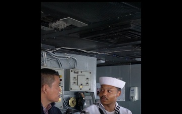 USS Carl Vinson (CVN 70) Sailors Speak To Local Media During Los Angeles Fleet Week 2024