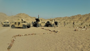 Maritime Combined Task Group Charlie: U.S. Marines greet and brief the Royal Jordanian Marines and the Royal Saudi Arabian Naval Forces (b-roll package)
