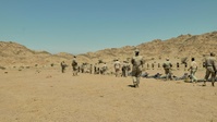 Maritime Combined Task Group Charlie: U.S. Marines conduct a live course of fire with the Royal Jordanian Marines and the Royal Saudi Arabian Naval Forces (b-roll package)