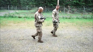 Gen. Omar N. Bradley Best OC/T Competition Day 2 Obstacle Course