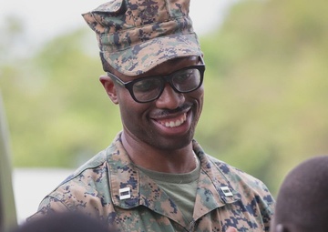US Army, Marine civil affairs discuss medical civic action program in Ghana at African Lion 2024