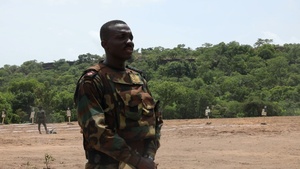 Interview: Lt. Jonah Osei-Tutu of the Ghana Armed Forces speaks about his experience at African Lion 24