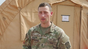INTERVIEW: US Army 1st Lt. Sansone discusses his role at African Lion 2024