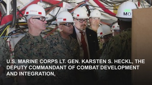 Deputy Commandant Visits Shipyard