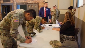 Iowa National Guard Naturalization Ceremony 2024