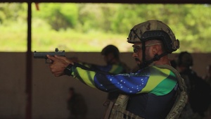 Competitors take part in Fuerzas Comando 2024 Assaulter Course II
