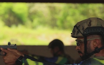 Competitors take part in Fuerzas Comando 2024 Assaulter Course II