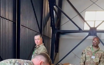 U.S. Air Force Riggers and C-130 crews load, drop, recover Low Cost Low Altitude airdrop