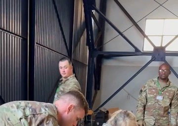 U.S. Air Force Riggers and C-130 crews load, drop, recover Low Cost Low Altitude airdrop