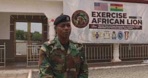 Interview: Ghana Armed Forces artillery battery commander discusses role at African Lion 2024