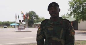 Interview: Ghana Armed Forces Lt. Roland Nettey discusses role at African Lion 2024