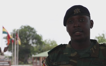 Interview: Ghana Armed Forces Lt. Roland Nettey discusses role at African Lion 2024
