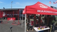 U.S. Marines interact with NASCAR fans at Coca-Cola 600 2024
