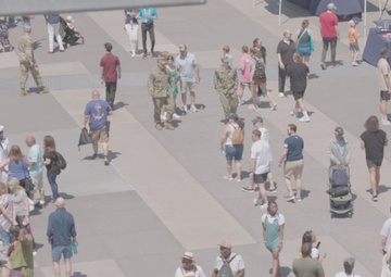 Fleet Week New York 2024 : Intrepid Pier Static Displays
