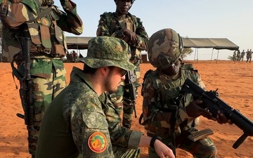 B-Roll: US, Netherlands train Armed Forces of Senegal on marksmanship skills