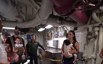 Olympian Visits USS Carl Vinson (CVN 70) During Los Angeles Fleet Week 2024