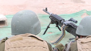 BROLL: 19th Special Forces Group (Airborne), Utah National Guard and Commandos Marines, Moroccan Royal Armed Forces train with various machine guns and long range rifles