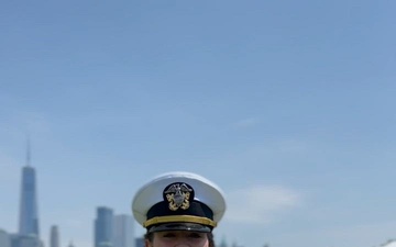 Sailors at Liberty State Park Fleet Week New York 2024