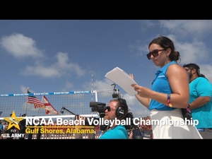 Behind the Scenes - NCAA Beach Volleyball Flyover