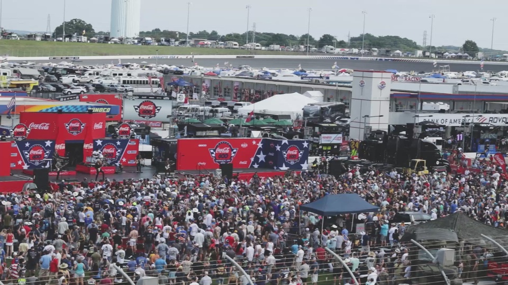 DVIDS - Video - Coca-Cola 600 Pre-Race ceremony 2024