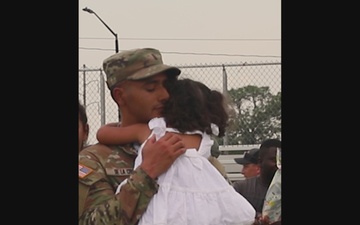 Fort Stewart Soldiers return to their Families