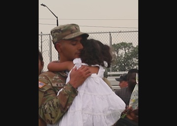 Fort Stewart Soldiers return to their Families