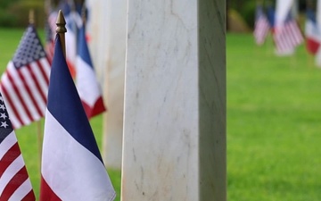 Memorial Day Ceremony at Saint-Mihiel American Cemetery in France