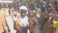 Dutch National police donate supplies to a local school in Daboya, Ghana during Flintlock 24  B-Roll