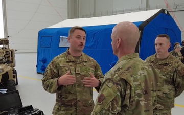 CMSAF David Flosi visits JBMDL