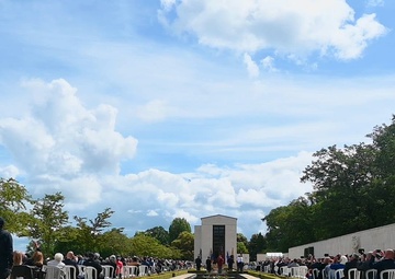 Cambridge American Cemetery &amp; Memorial Ceremony 2024