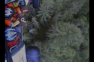 Coast Guard Air Station Sitka conducts non-maritime medevac of injured man on Baranof Island, Alaska