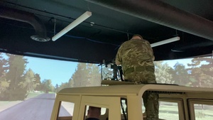 Warrant Officer 2 Paul Barnes with British Army's Land Warfare Centre visit b-roll, Part 2