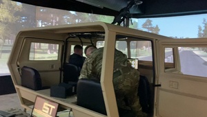 Warrant Officer 2 Paul Barnes with British Army's Land Warfare Centre visit b-roll, Part 3
