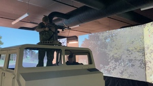 Warrant Officer 2 Paul Barnes with British Army's Land Warfare Centre visit b-roll, Part 7