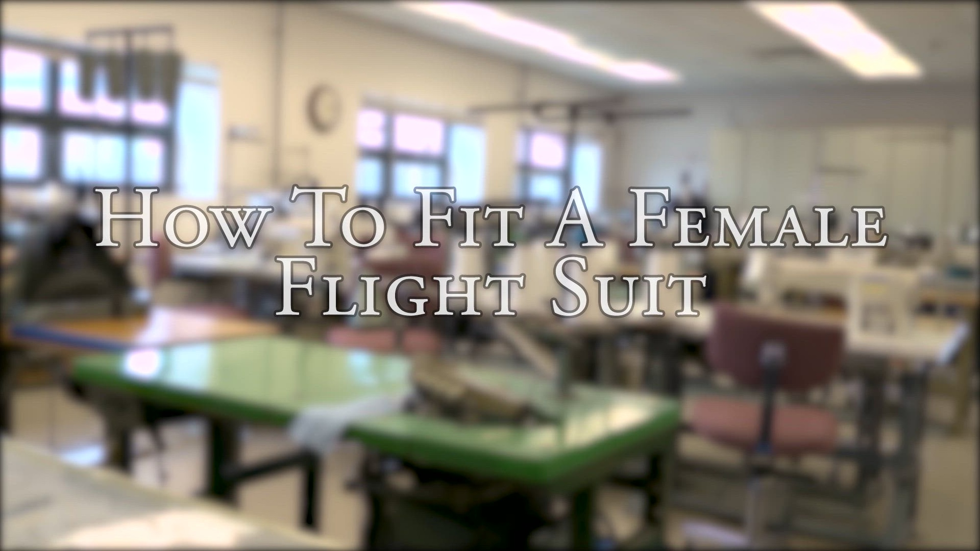 This video contains detailed instructions on how to properly size a female flight suit. It has been updated from previous versions with current sizing charts.
