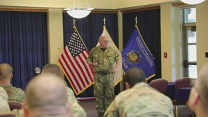 Warrant Officer 2 Paul Barnes with British Army's Land Warfare Centre visit b-roll, Part 12