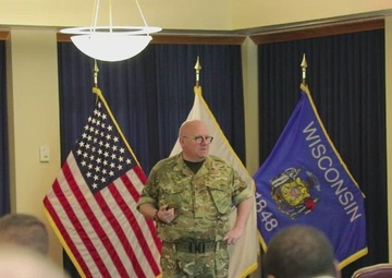 Warrant Officer 2 Paul Barnes with British Army's Land Warfare Centre visit b-roll, Part 12