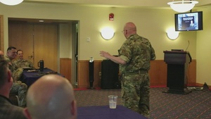 Warrant Officer 2 Paul Barnes with British Army's Land Warfare Centre visit b-roll, Part 13