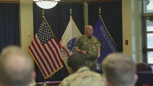 Warrant Officer 2 Paul Barnes with British Army's Land Warfare Centre visit b-roll, Part 14