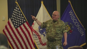 Warrant Officer 2 Paul Barnes with British Army's Land Warfare Centre visit b-roll, Part 15