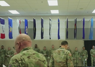 Warrant Officer 2 Paul Barnes with British Army's Land Warfare Centre visit b-roll, Part 16