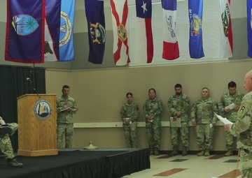 Warrant Officer 2 Paul Barnes with British Army's Land Warfare Centre visit b-roll, Part 18