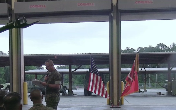 Col. Robert J. Hallett Retirement Ceremony pt. 4