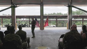 Col. Robert J. Hallett Retirement Ceremony pt. 3